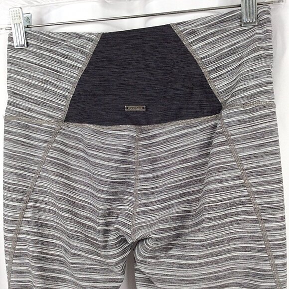 prAna Bohemio 7/8 Leggings Women's Size Small Gray Black - Picture 8 of 12